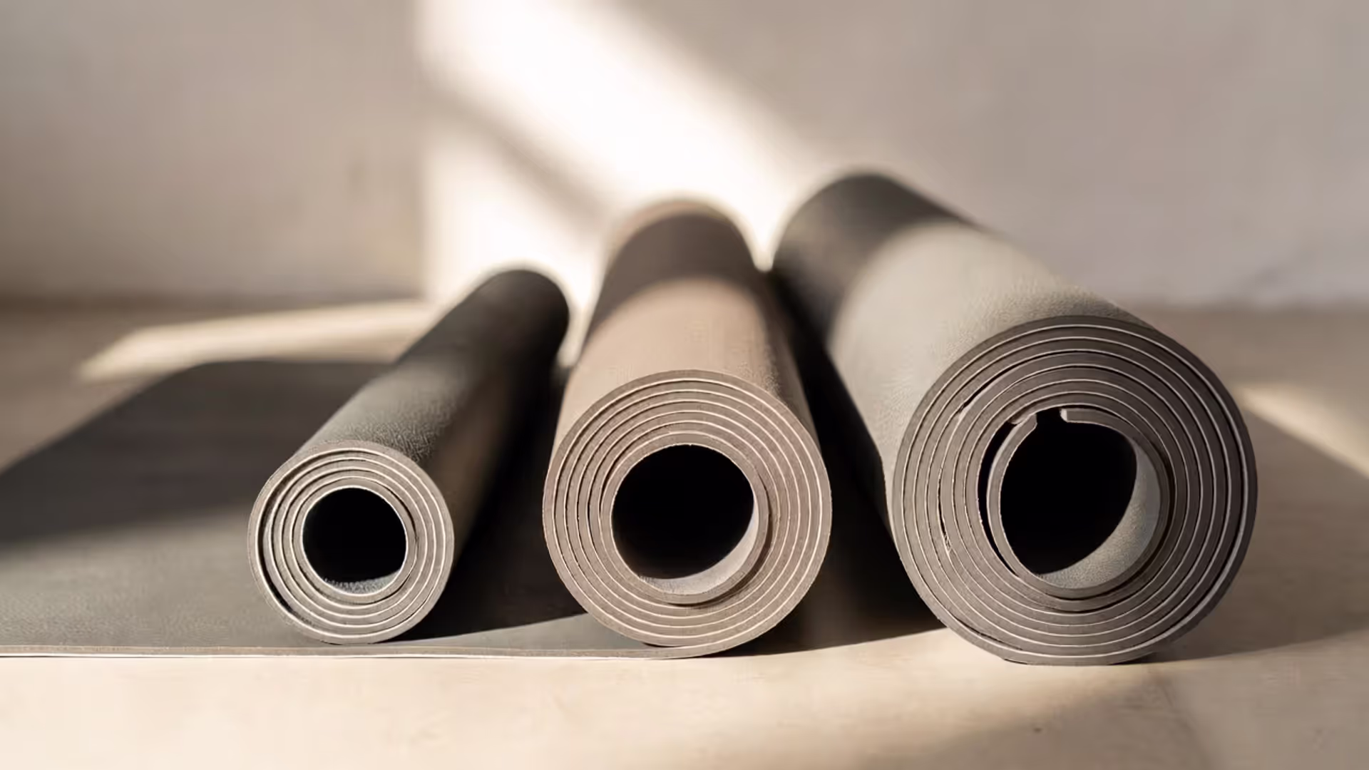 Thin, standard, and thick mats feel dramatically different in practice.