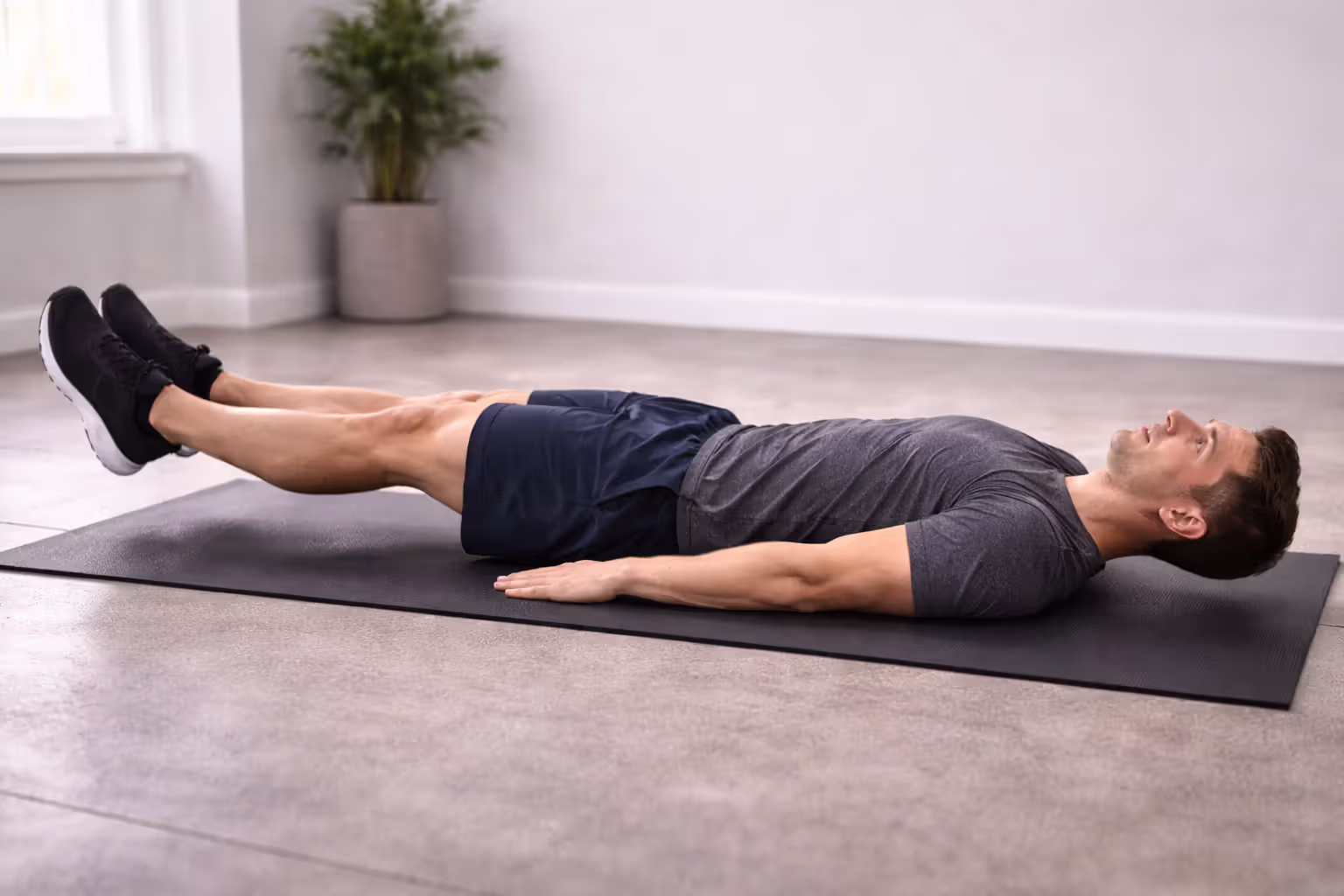 If your low back arches, your core isn’t ready for advanced loading.