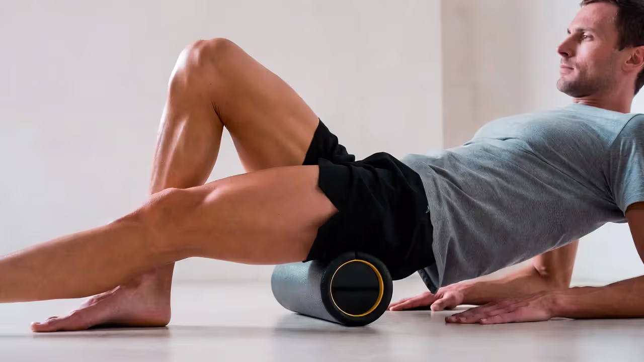 Targeting the IT band requires controlled pressure.