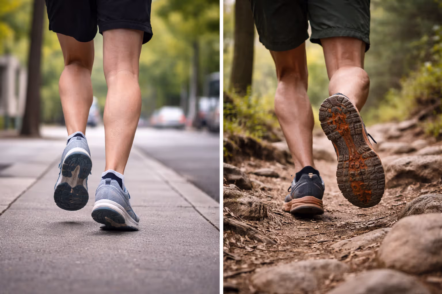 Choose road, trail, or race shoes based on where you actually run.