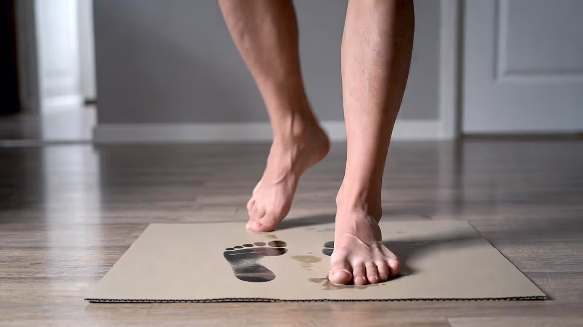 Start by seeing how your foot actually hits the ground.