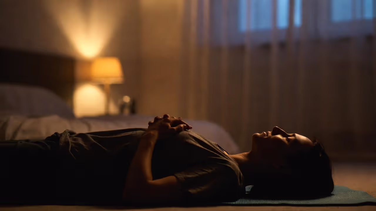 Timing Your Evening Yoga